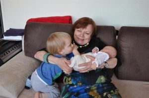 Ciocio - Babcia Myszka i jej siostrzeńco - wnuki