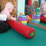 zespół Downa - Down syndrome - 7 miesięcy - 7 months - rehabilitacja
